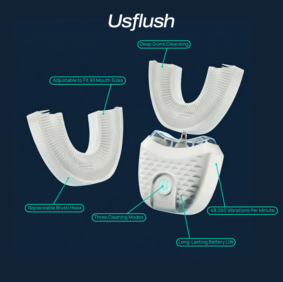 Usflush  U shaped Electronic Tootbrush